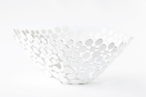 Suur valge lumelilled kauss