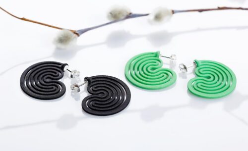 Kõrvarõngad "Orbis" Spiraalid, annelitammik.com