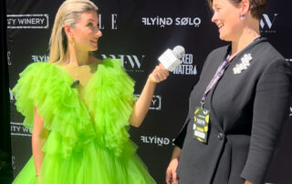 Anneli Tammik NYFW intervjuud andmas